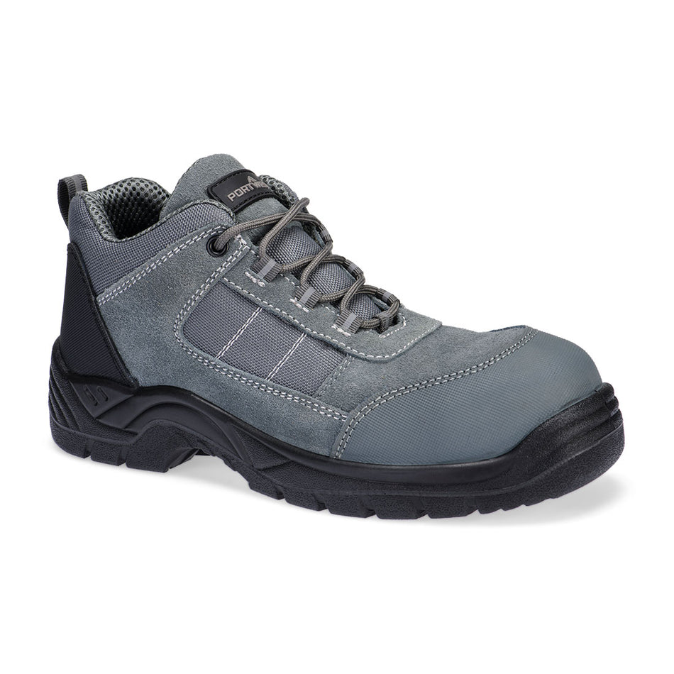 Portwest Composite Textile Suede Low Shoe S1 SR FO