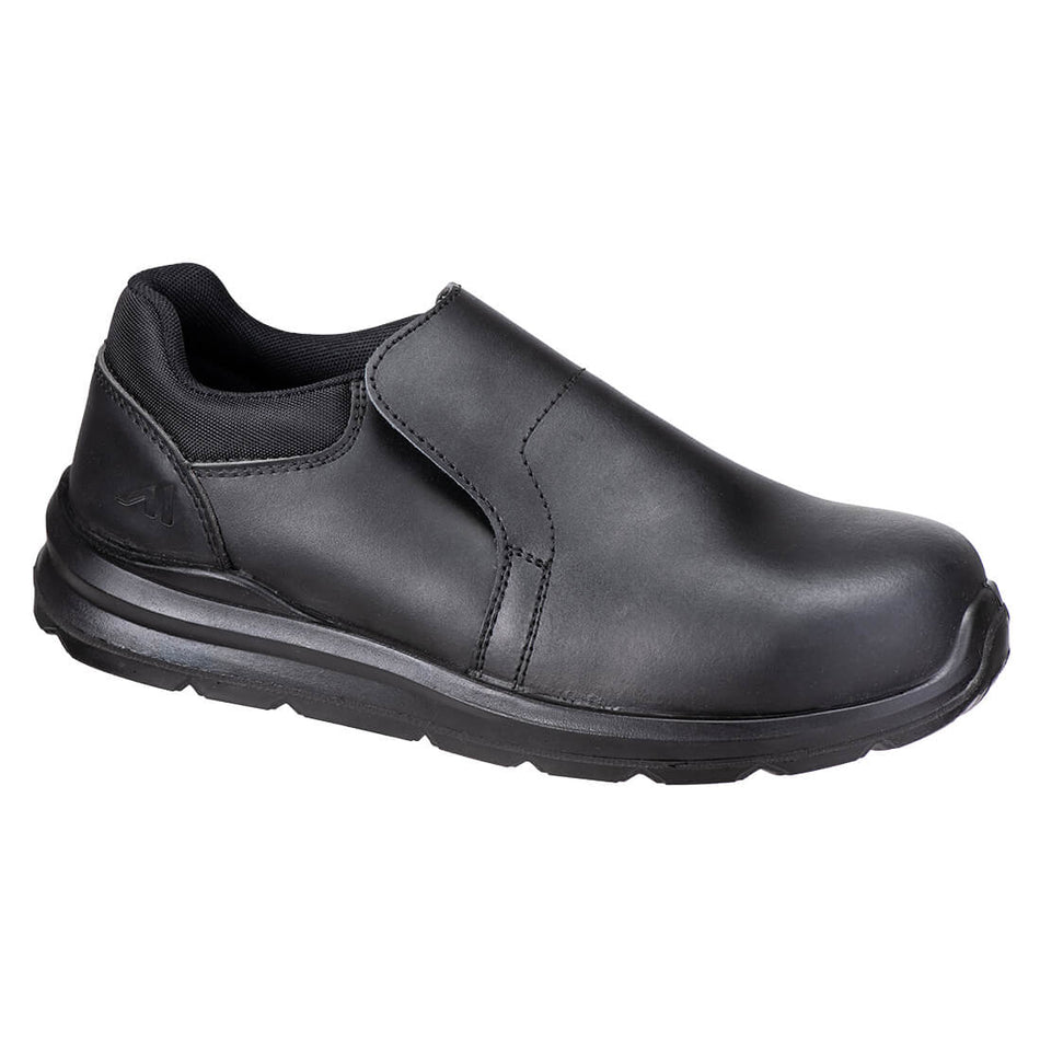 Portwest Composite Action Leather Slip On Shoes S3S SR FO