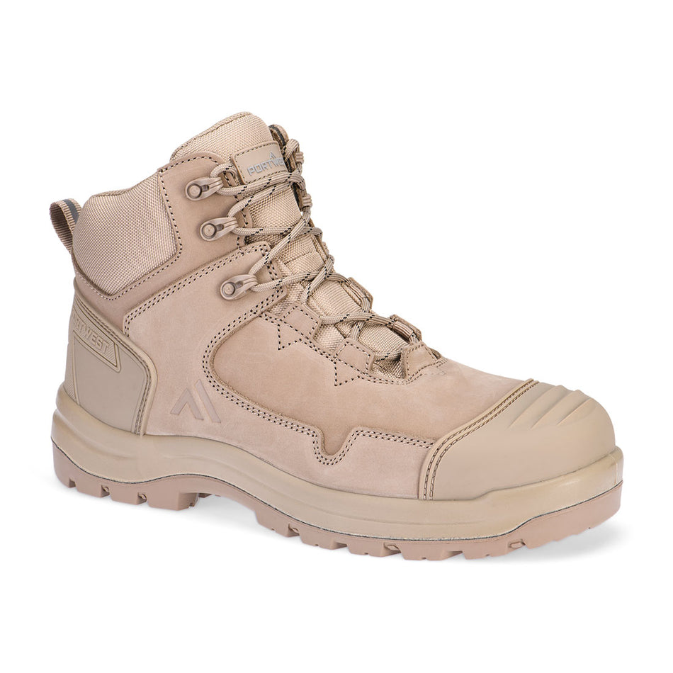 Portwest Composite Nubuck Leather Mid Boot S3S HRO SR FO SC LG