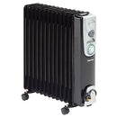 Clarke 6934011 BR13/250 2.5kW 13 Fin Black Oil Filled Radiator