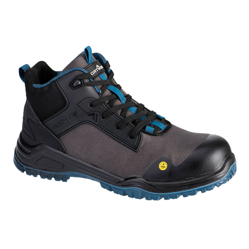 Portwest Composite Textile Mid Boot S3S ESD SR FO