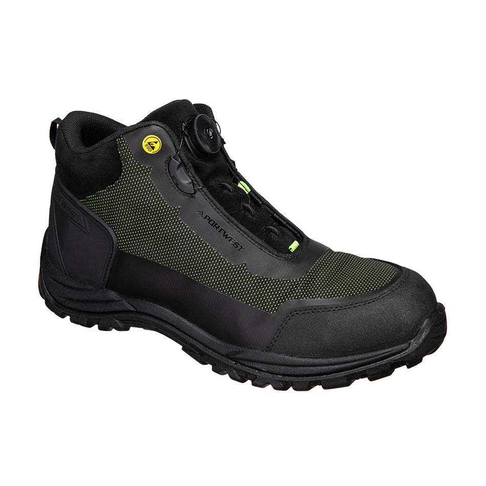 Portwest Composite Textile Mid Boot S3S ESD SR FO