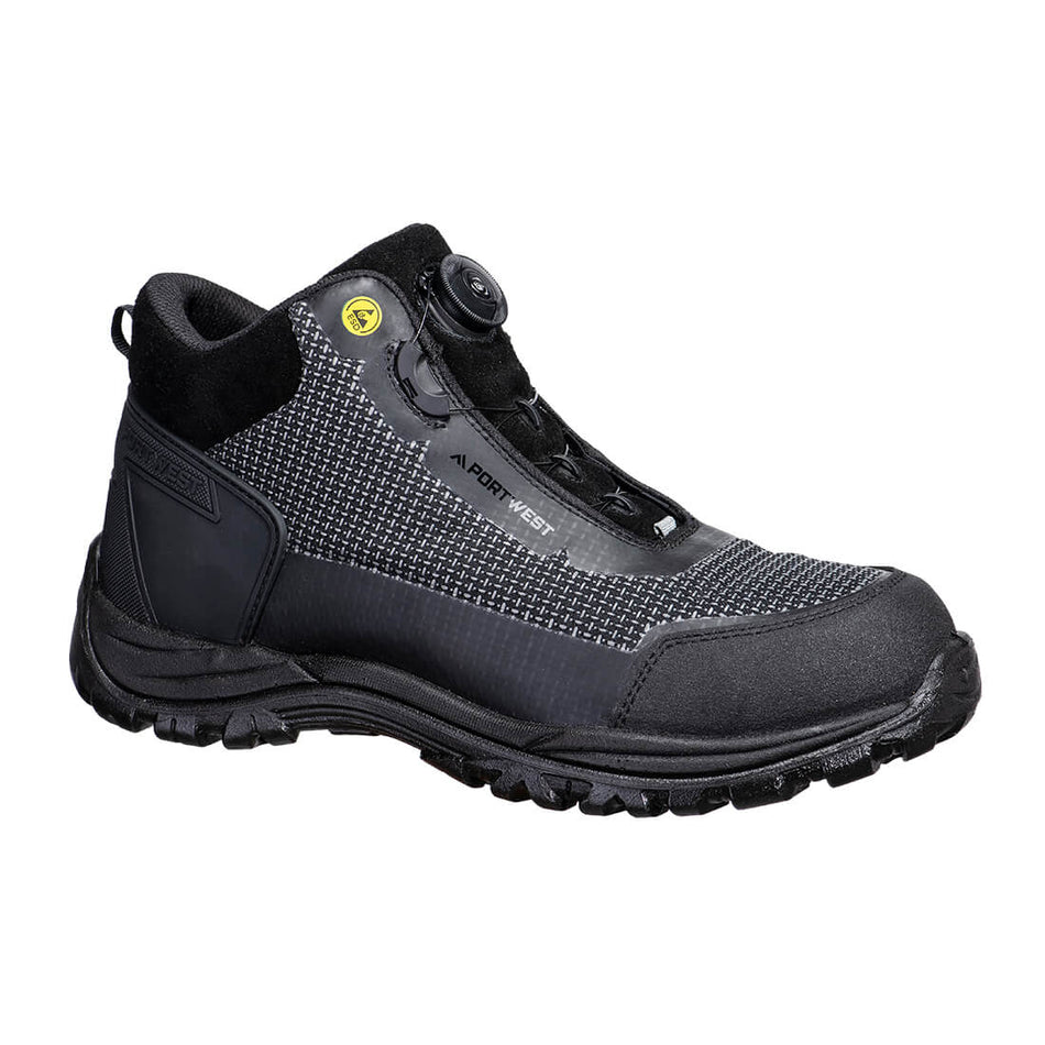 Portwest Composite Textile Mid Boot S3S ESD SR FO