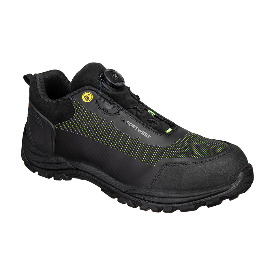 Portwest Composite Textile Low Shoe S3S ESD SR FO