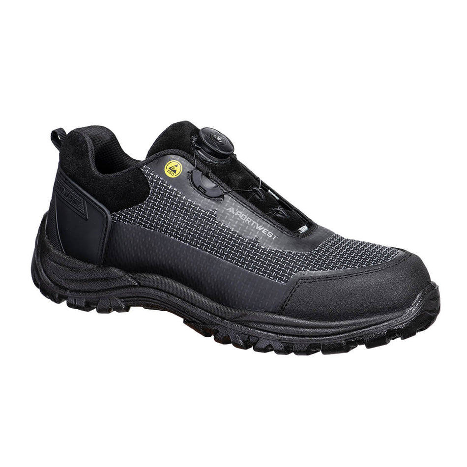 Portwest Composite Textile Low Shoe S3S ESD SR FO