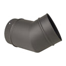 Clarke 6911166 45 Degree Elbow Flue Pipe 5"