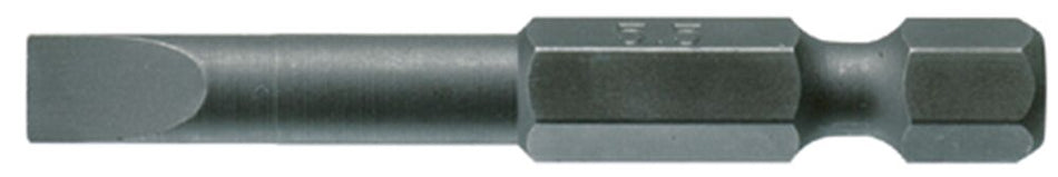 Teng Tools FL5008A03 Bit 1/4" Hex Drive 50mm Length 4.0 x 0.8mm Flat Bit 3 Pieces