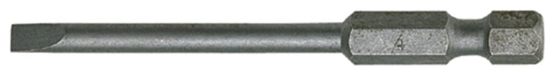 Teng Tools FL7006A02 Bit 1/4" Hex Drive 70mm Length 3.5 x 0.6mm Flat Bit 2 Pieces