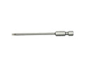 Teng Tools FL8908A01 Bit 1/4" Hex Drive 89mm Length 4.0 x 0.8mm Flat Bit 1 Piece