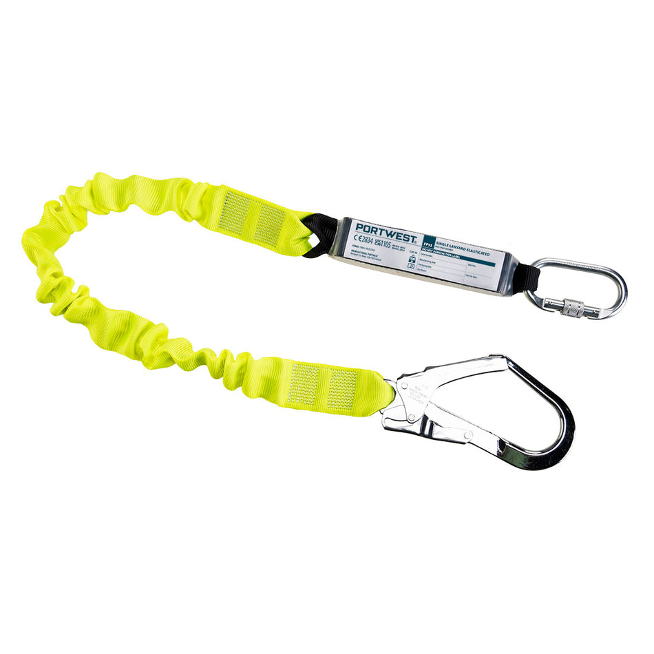 Portwest Single Elasticated 1.8m Lanyard With Shock Absorber