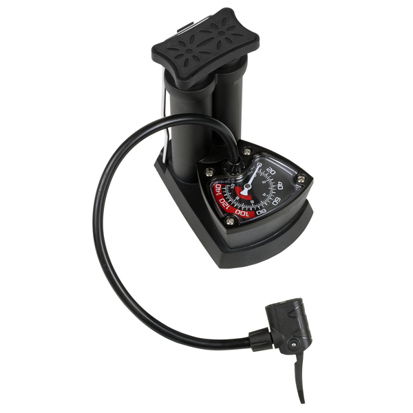 Sealey FP7 Mini Twin Barrel Bicycle Foot Pump