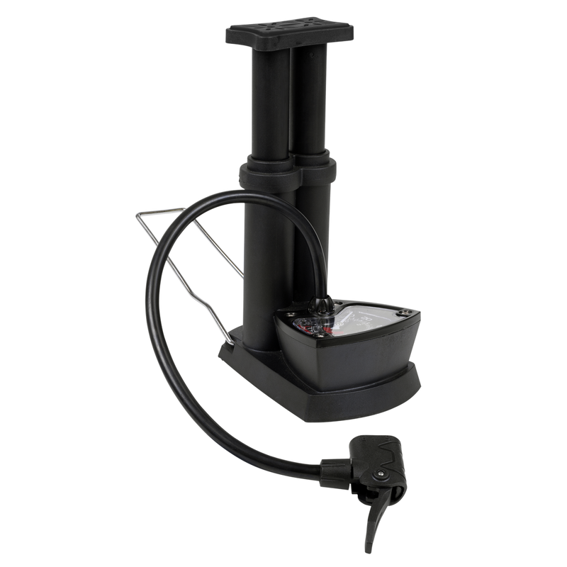 Sealey FP7 Mini Twin Barrel Bicycle Foot Pump