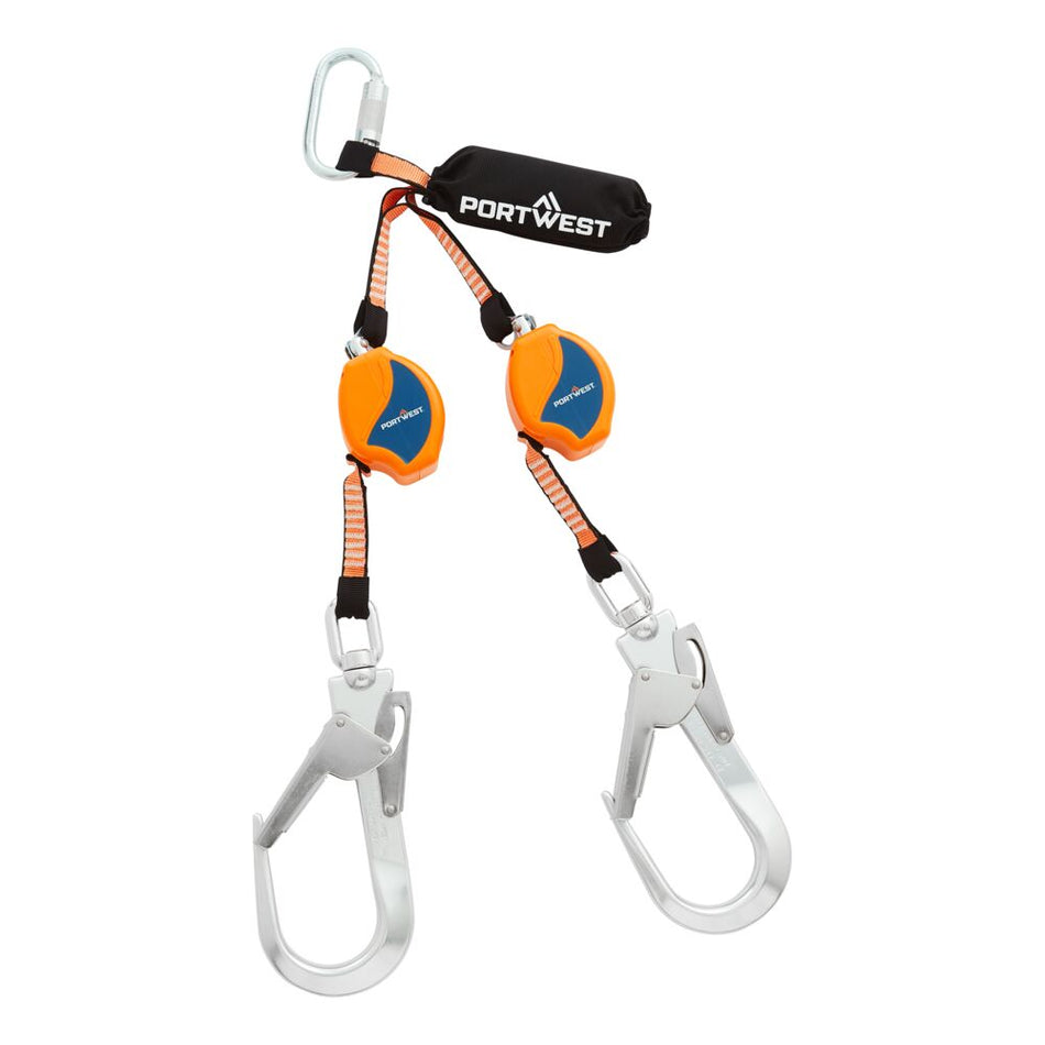 Portwest 2.5m Self Retract Lifeline 140kg