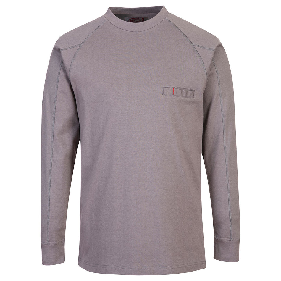 Portwest Bizflame Knit FR Long Sleeve T-Shirt