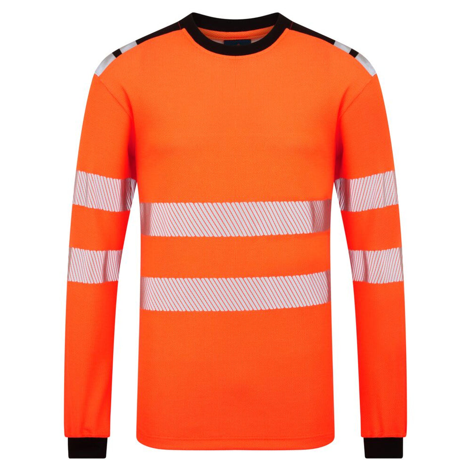 Portwest PW3 Modaflame Knit HVO FR Long Sleeve T-Shirt