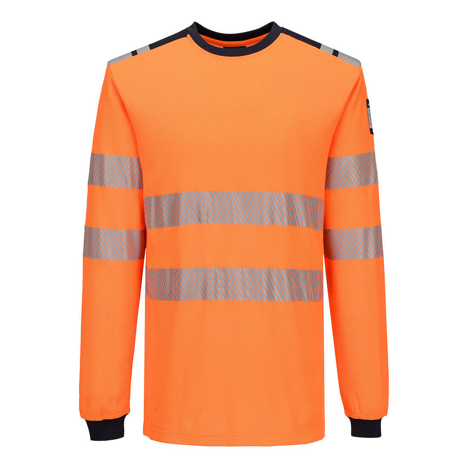 Portwest PW3 Modaflame Knit HVO FR Long Sleeve T-Shirt