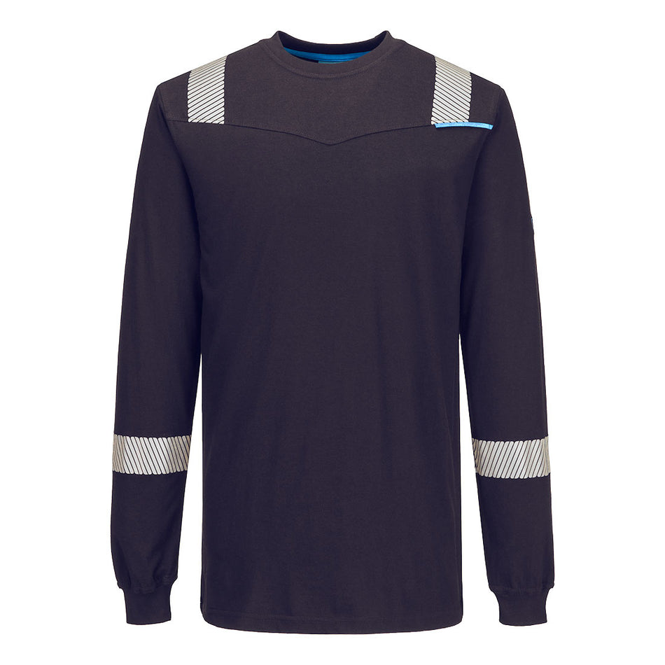 Portwest WX3 Modaflame Knit FR Long Sleeve T-Shirt