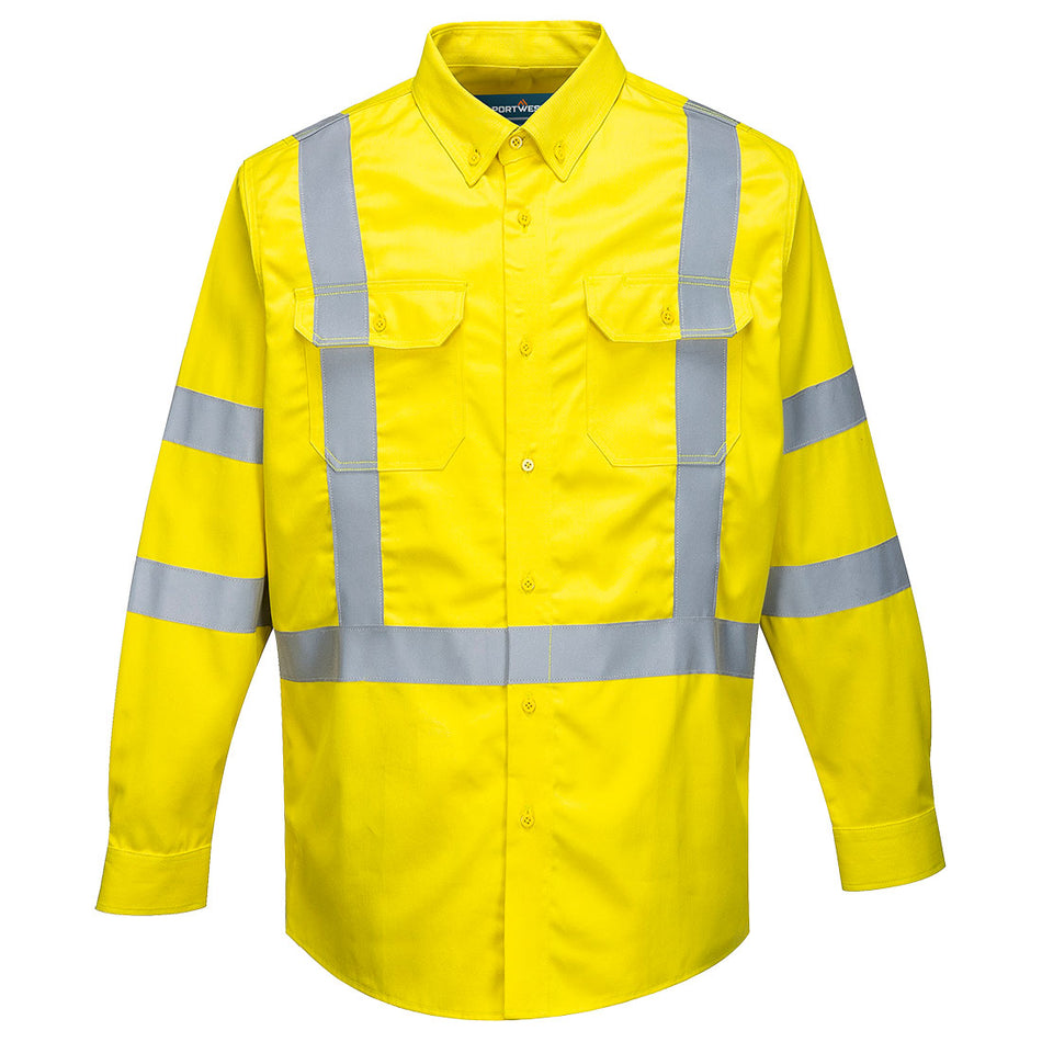Portwest Bizflame 88/12 Hi-Vis FR Shirt