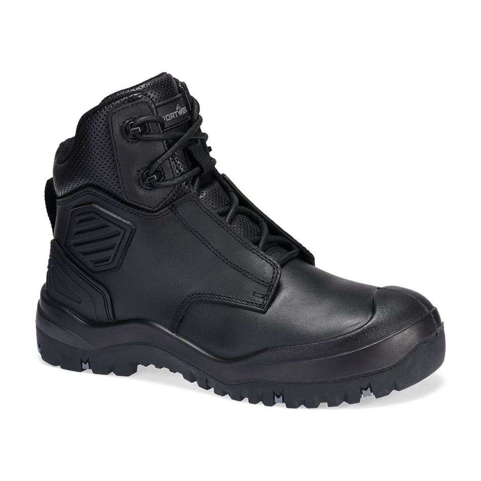 Portwest Steel Leather Ankle Boot S3 SC HRO HI CI LG SR FO