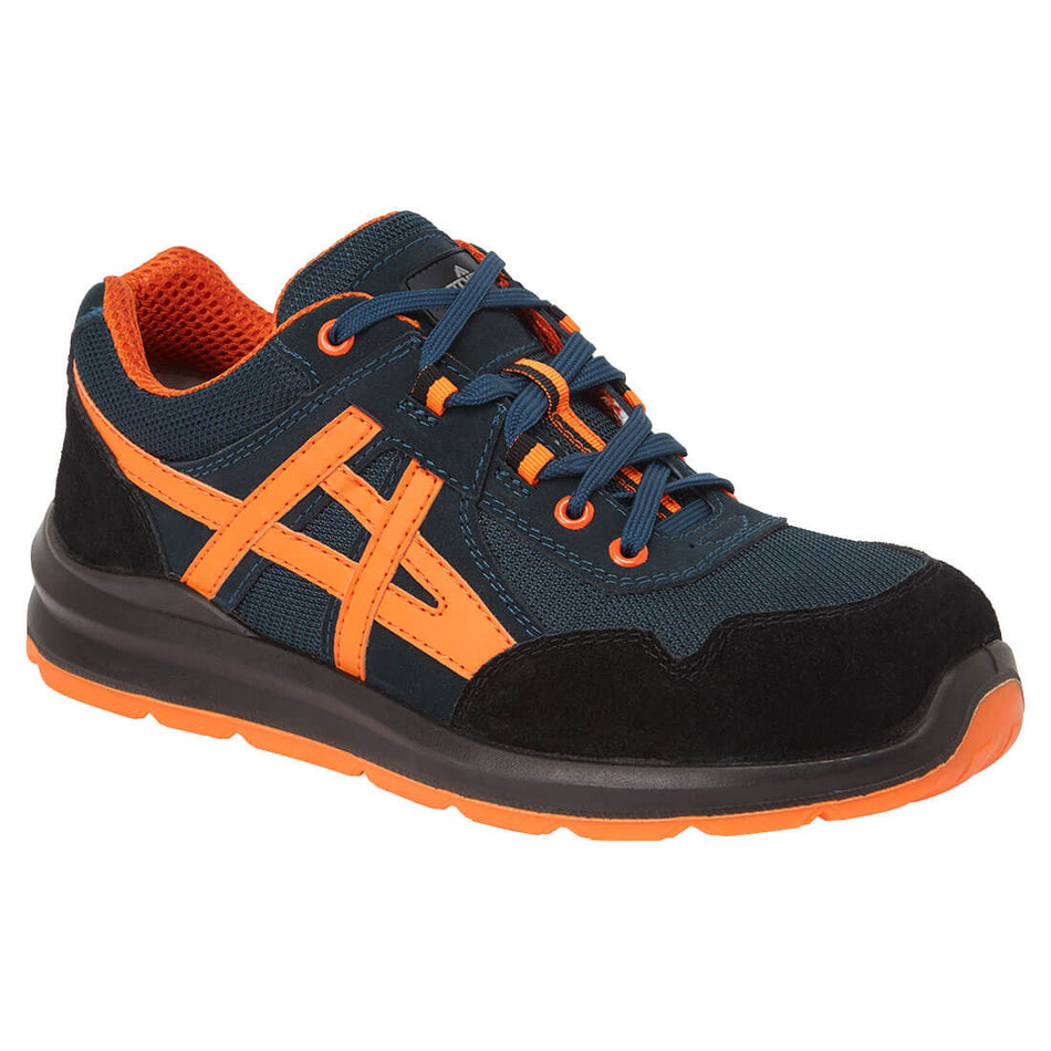 Portwest Steel Leather and Textile Trainer S1 FO SR