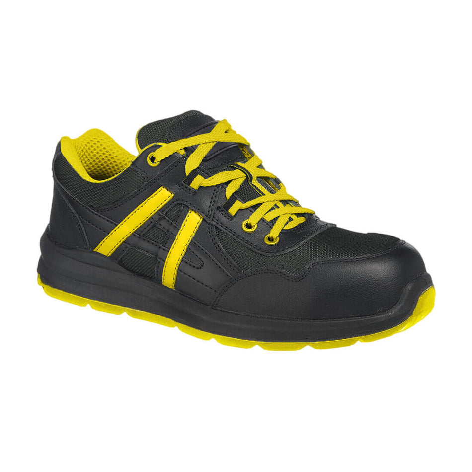 Portwest Composite Leather and Mesh Trainer S1P SRC