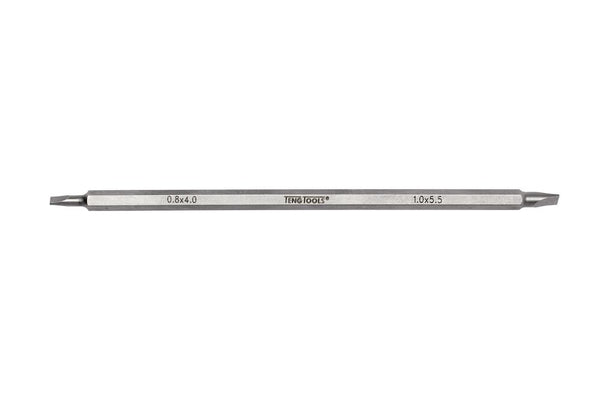Teng Tools FTF4055 Double Ended Screwdriver Blade Flat 4mm x 5.5