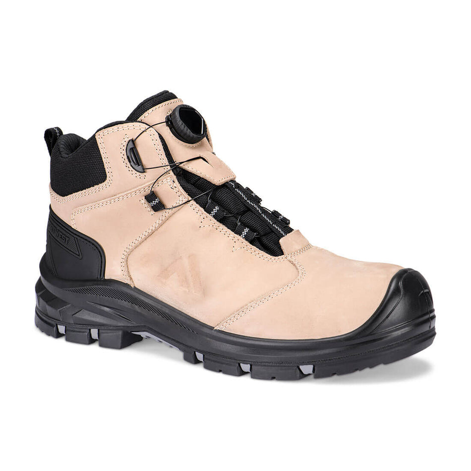 Portwest Composite Wire Lace Leather Mid Boot S7S HRO FO SC LG SR