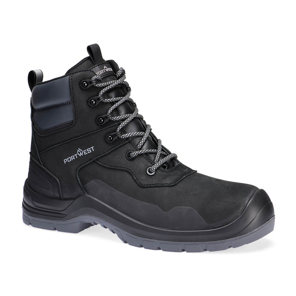 Portwest Composite Nubuck Mid Boot S7L LG FO SR SC