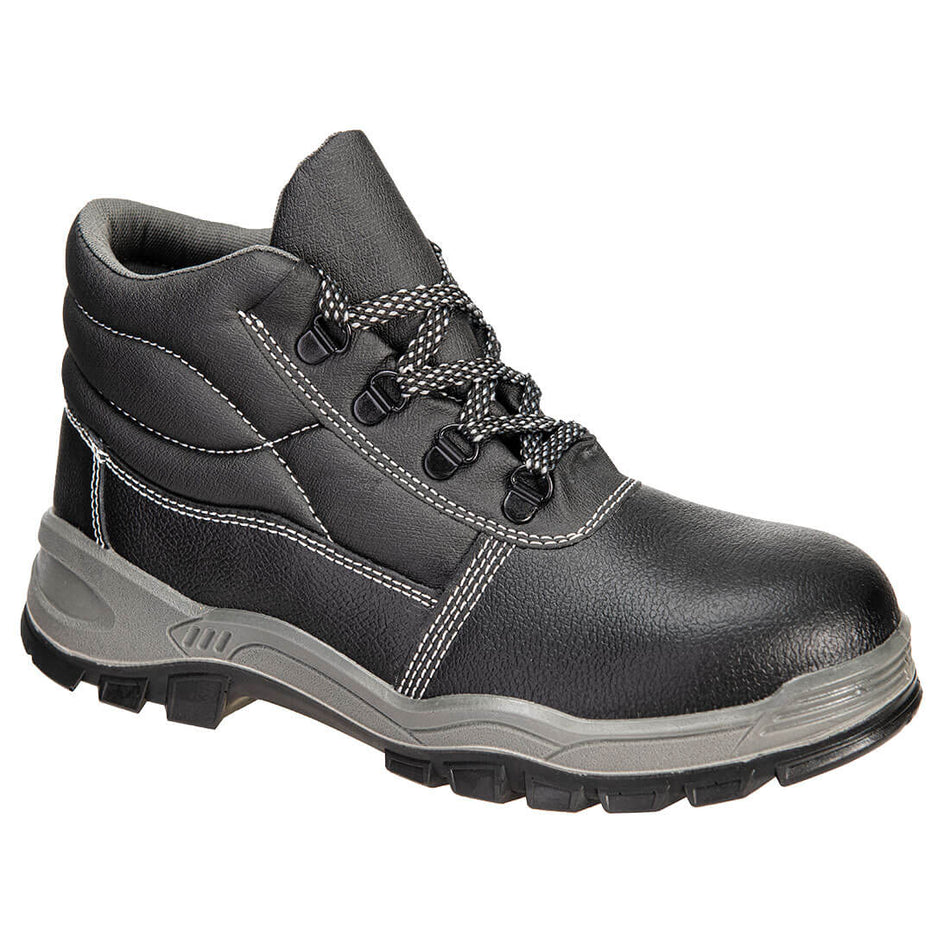 Portwest Steel Action Leather Mid Boot S3 SR FO