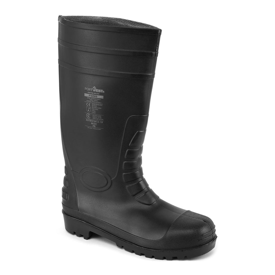 Portwest Steel PVC Wellington S5 FO CI