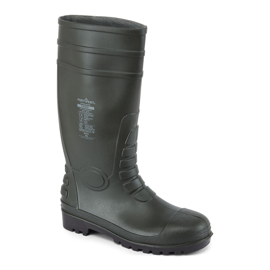 Portwest Steel PVC Wellington S5 FO CI