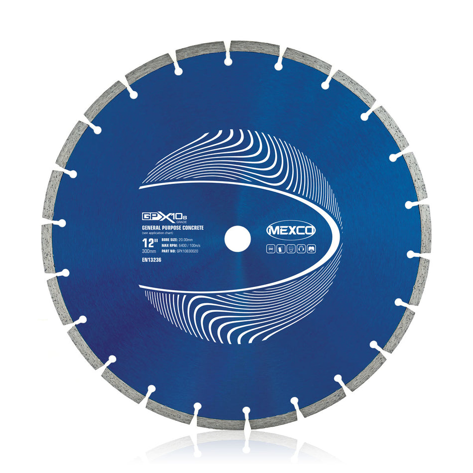 Mexco GPX10830020 300MM CONCRETE X10 GRADE (8MM SEGMENT HEIGHT)
