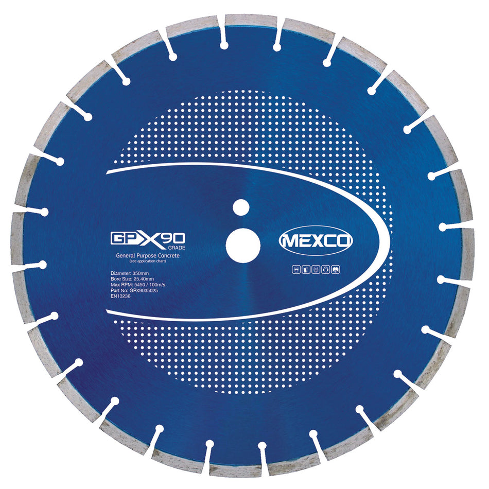 Mexco GPX9035025 350MM CONCRETE X90 GRADE