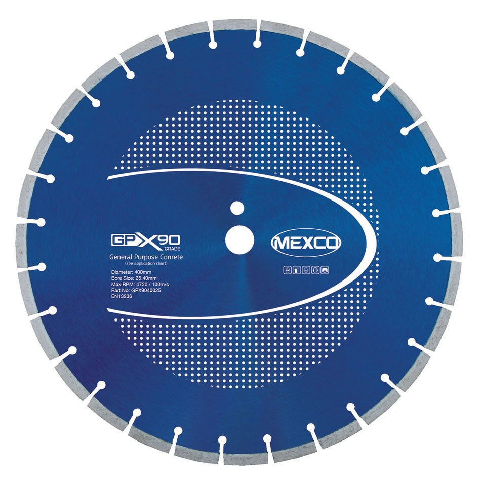 Mexco GPX9040025 400MM CONCRETE X90 GRADE 25.4MM BORE