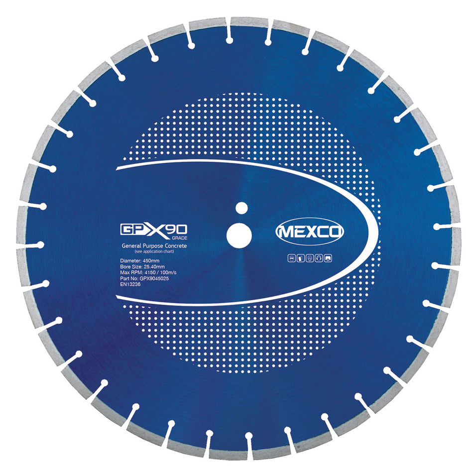 Mexco GPX9045025 450MM CONCRETE X90 GRADE
