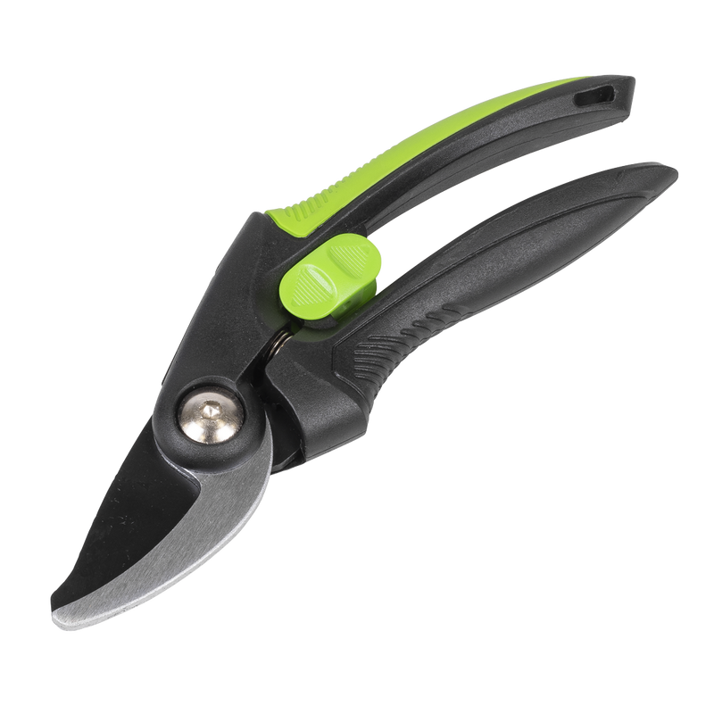 Sealey GTSG001 Bypass Secateurs with Soft Grip Handle, Safety Lock & Carbon Steel Blade, 208mm