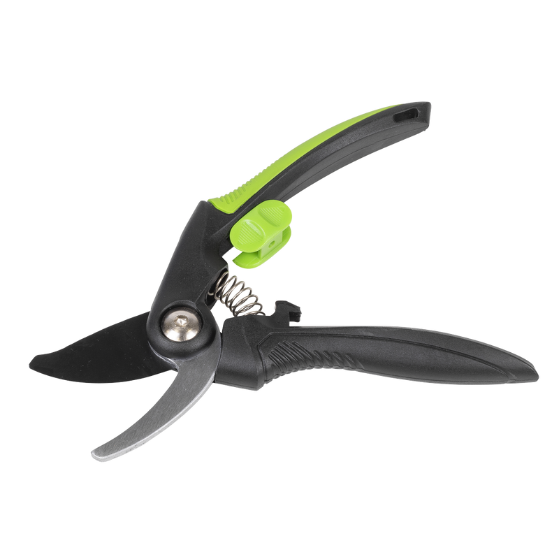 Sealey GTSG001 Bypass Secateurs with Soft Grip Handle, Safety Lock & Carbon Steel Blade, 208mm