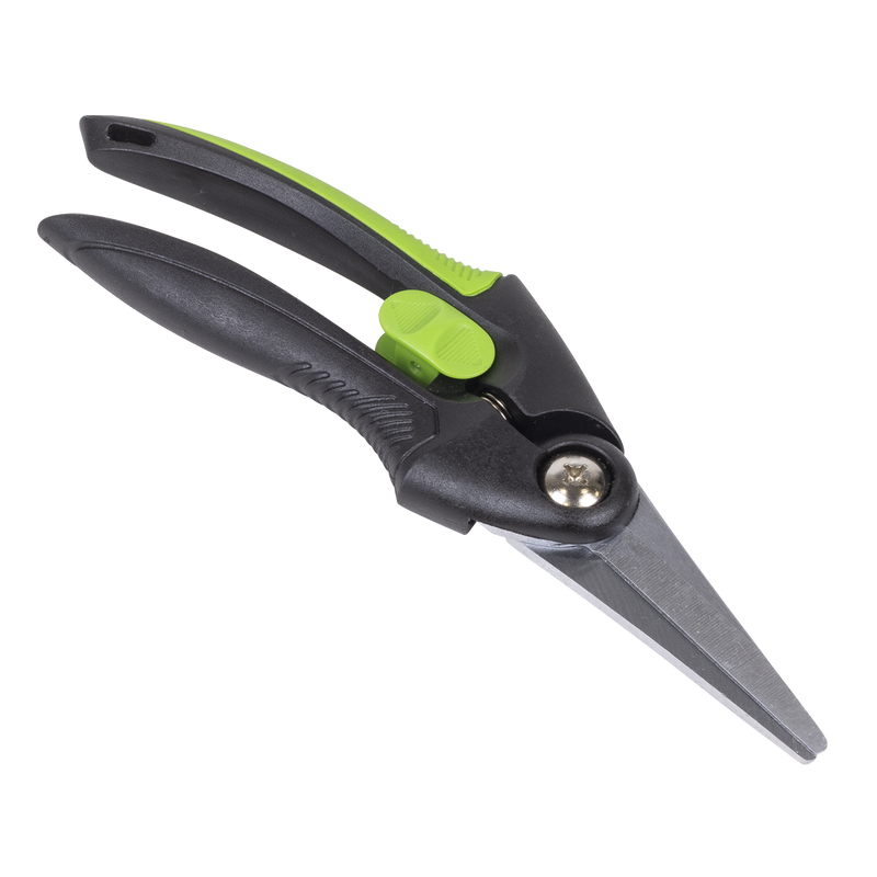 Sealey GTSG003 Pruning Snips with Soft Grip Handle & Carbon Steel Blade, 208mm