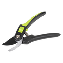 Sealey GTSG004 Bypass Secateurs with Soft Grip Handle, 3-Stage Safety Lock & Carbon Steel Blade, 220mm