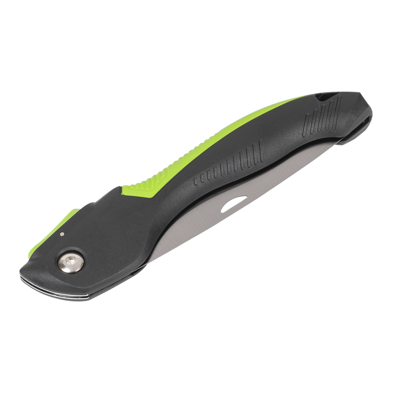 Sealey GTSG006 Folding Pruning Saw with Soft Grip Handle, 2 Cutting Positions & Carbon Steel Blade, 233mm
