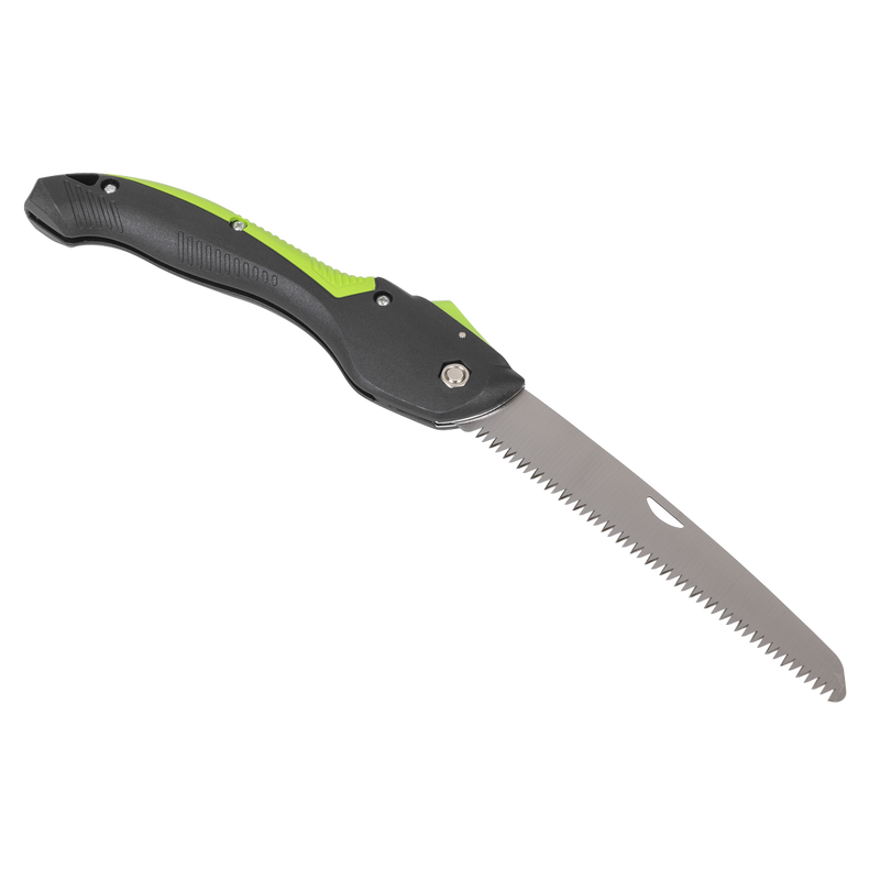 Sealey GTSG006 Folding Pruning Saw with Soft Grip Handle, 2 Cutting Positions & Carbon Steel Blade, 233mm