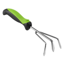 Sealey GTSG011 Hand Cultivator with Soft Grip Handle & Stainless Steel Tines