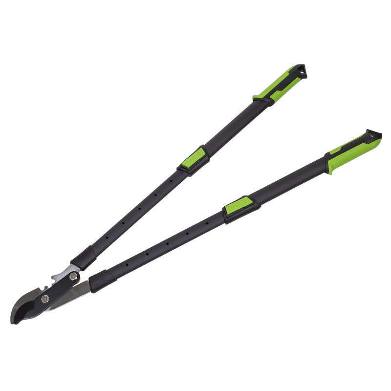 Sealey GTSG016 Telescopic Bypass Lopping Shears with Soft Grip Handle, Geared & Carbon Steel Blade
