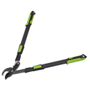 Sealey GTSG016 Telescopic Bypass Lopping Shears with Soft Grip Handle, Geared & Carbon Steel Blade