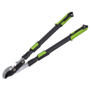 Sealey GTSG017 Telescopic Anvil Lopping Shears with Soft Grip Handle, Geared & Carbon Steel Blade