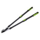 Sealey GTSG017 Telescopic Anvil Lopping Shears with Soft Grip Handle, Geared & Carbon Steel Blade