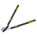 Sealey GTSG017 Telescopic Anvil Lopping Shears with Soft Grip Handle, Geared & Carbon Steel Blade