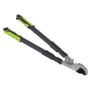 Sealey GTSG017 Telescopic Anvil Lopping Shears with Soft Grip Handle, Geared & Carbon Steel Blade
