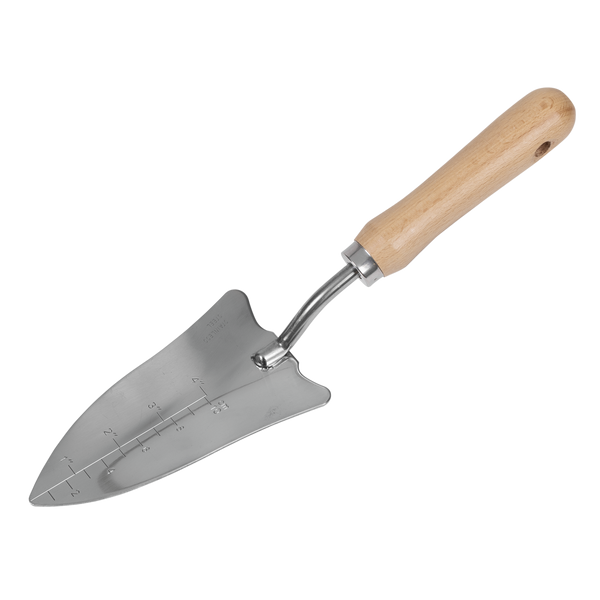 Sealey GTWH004 Premier Slim Head Trowel with Ash Handle & Stainless Steel Blade