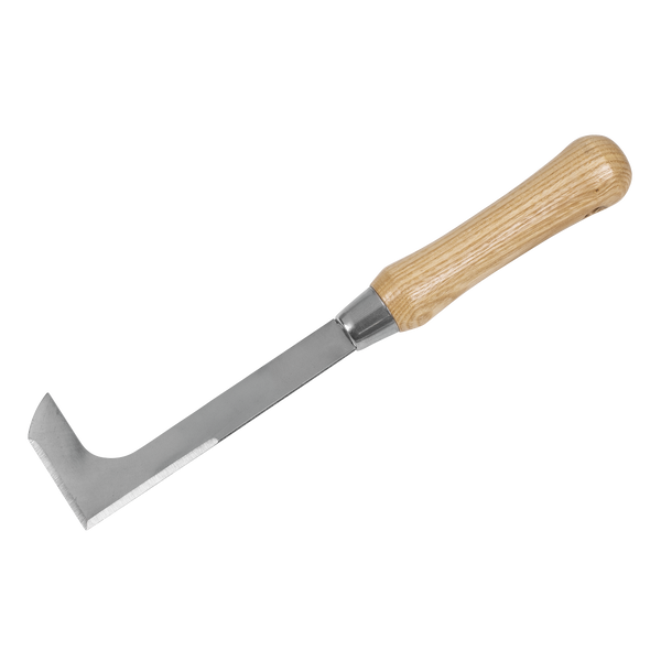 Sealey GTWH009 Premier Weeding Knife with Ash Handle & Stainless Steel Blade